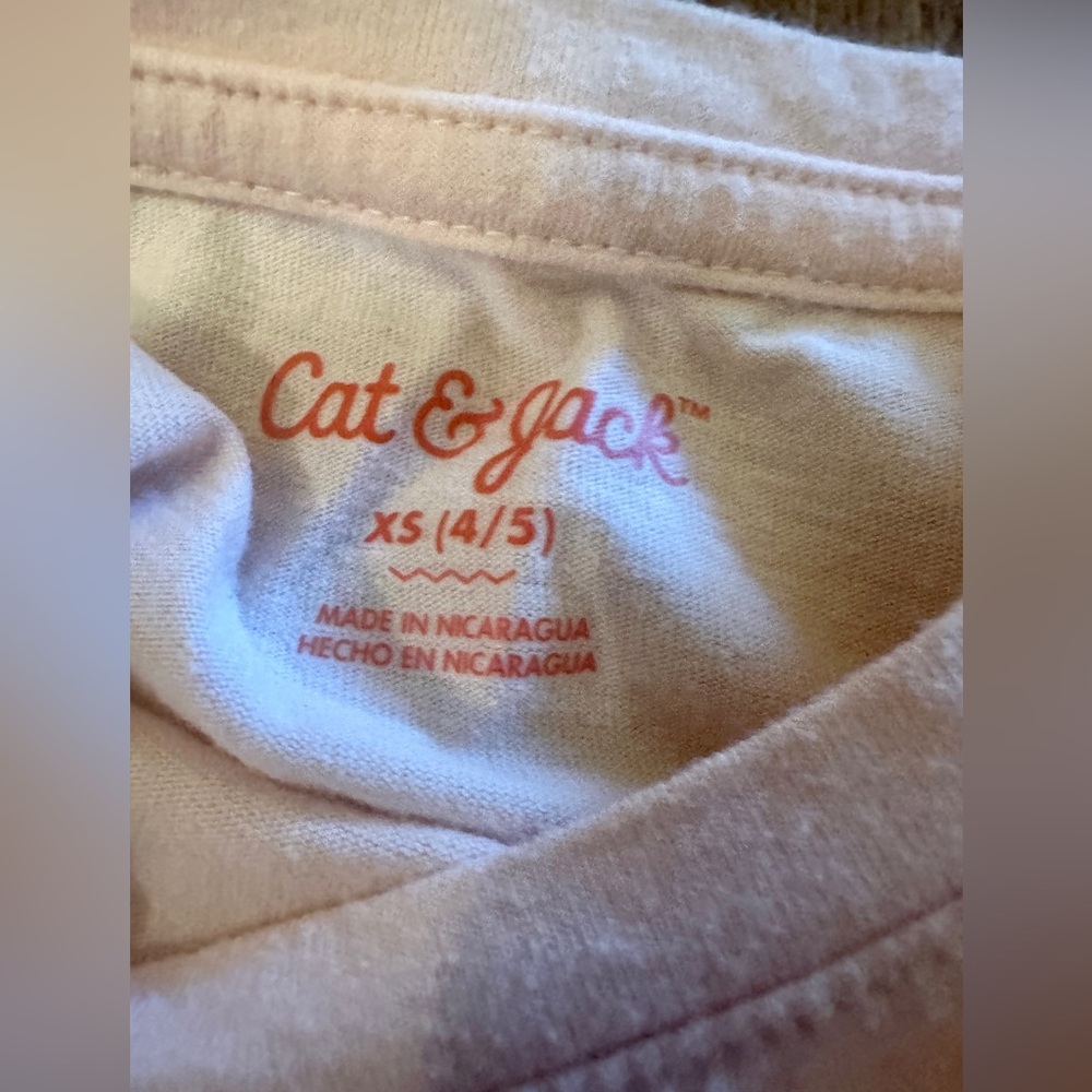 2 cat and Jack brand shirts. Size XS - Picture 5 of 5